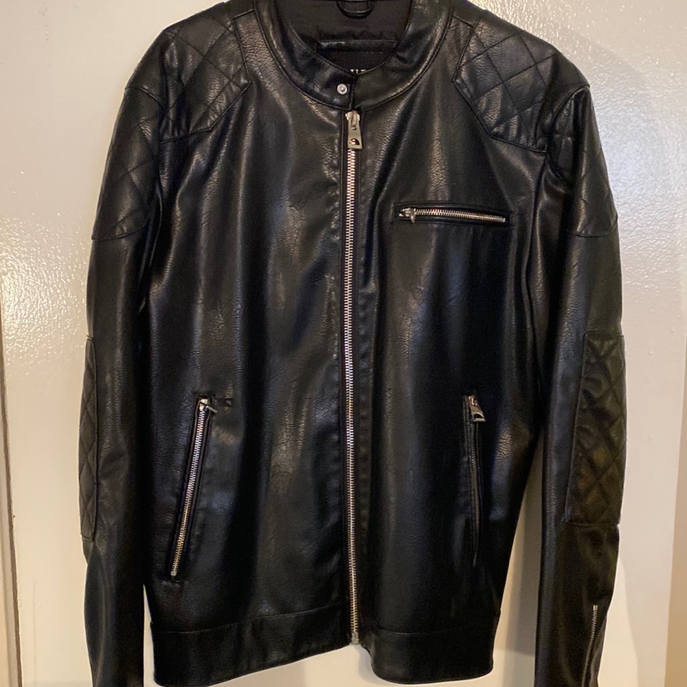 Mens Guess Motorcycle Jacket